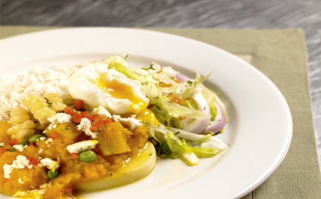 Locro con especias